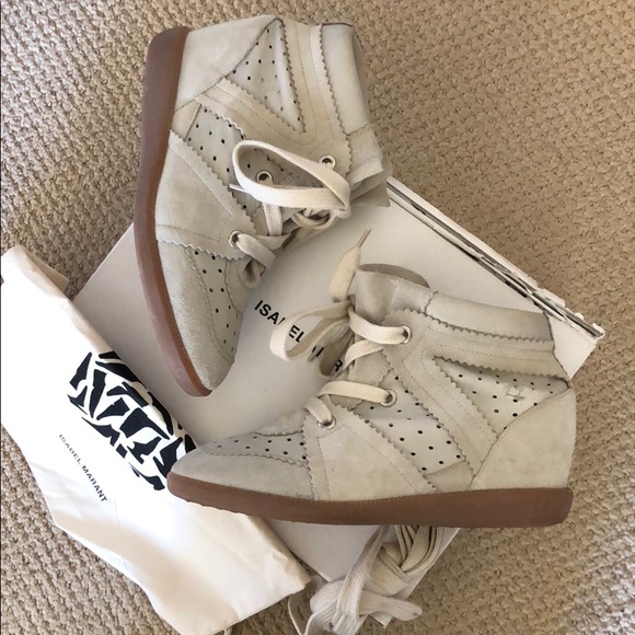 Isabel Marant Bobby Wedge Sneaker - Picture 3 of 4